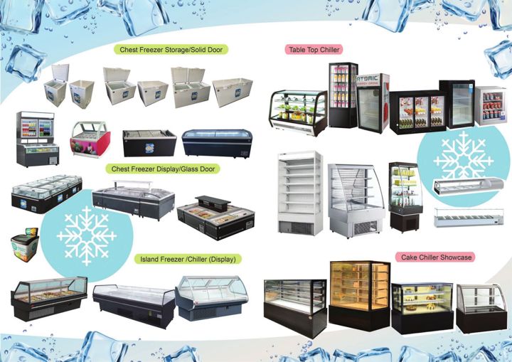 Catalogue page 2: Freezer & Display Chiller