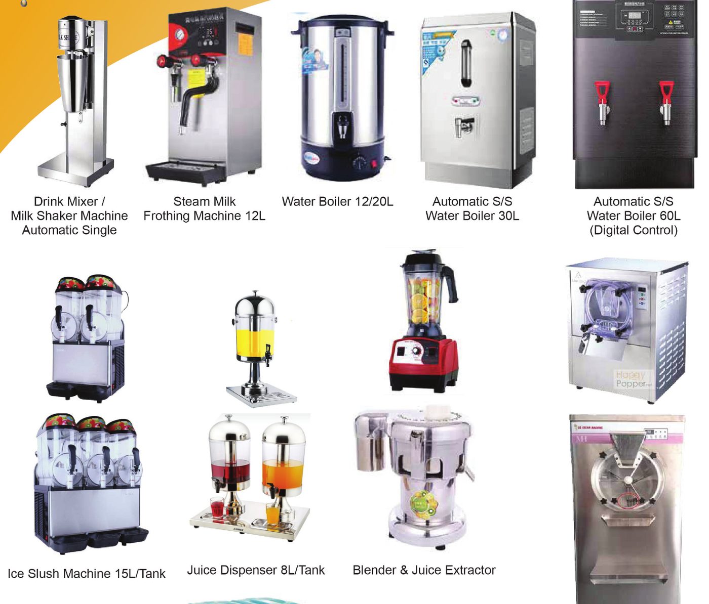 Beverage & Dessert Equipment