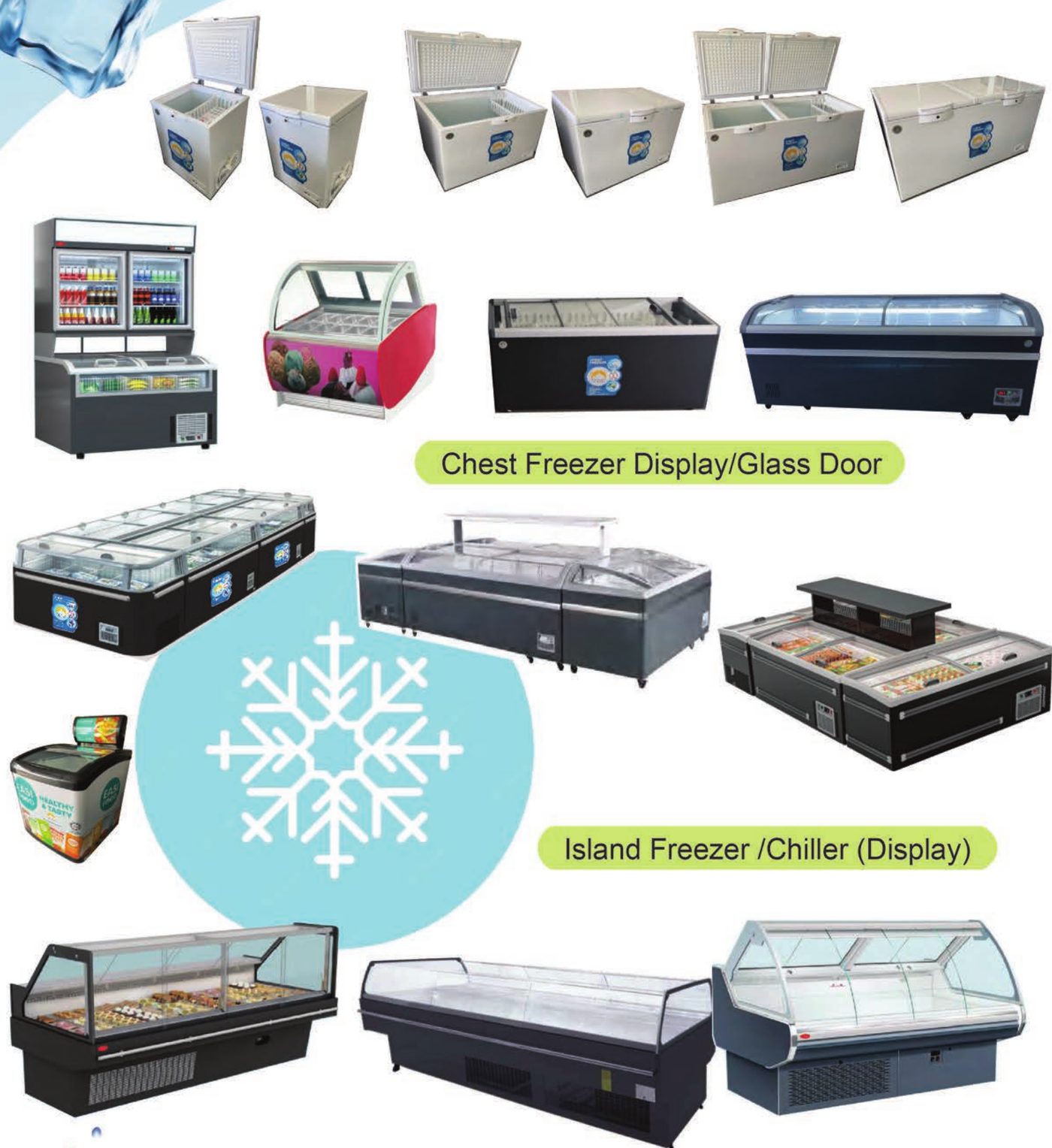 Chest & Island Freezer